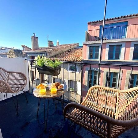 Centr'Halles #3 Terrasse Vue Cathedrale, Clim! การ์กาซอน ภายนอก รูปภาพ